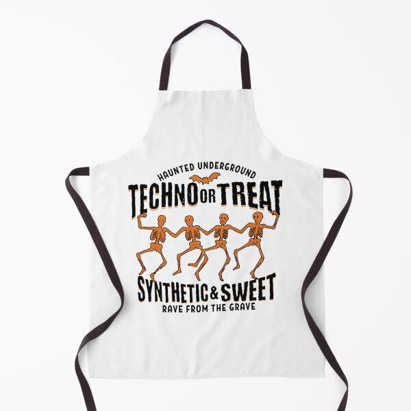 Item preview, techno - or treat halloween sweet (black) designed and sold by eBHua.