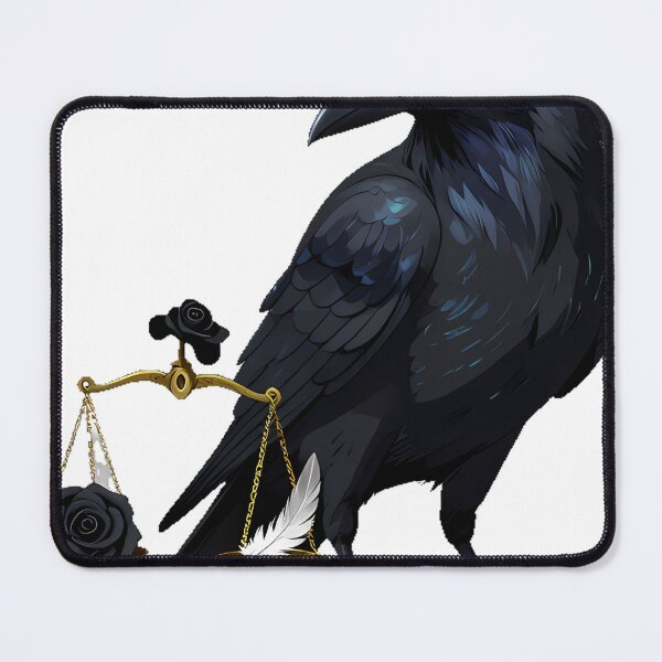 Item preview, Gothic Libra Balanced Crow designed and sold by IllumeInk.