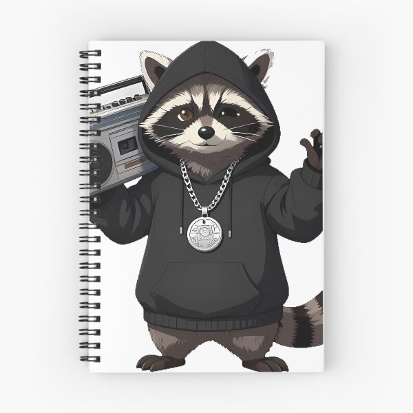 Item preview, Raccoon Hip Hop designed and sold by pumsquare.