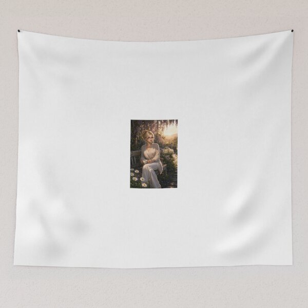 Item preview, Ilya Martin in a serene garden sunset designed and sold by CathryneDelamort.