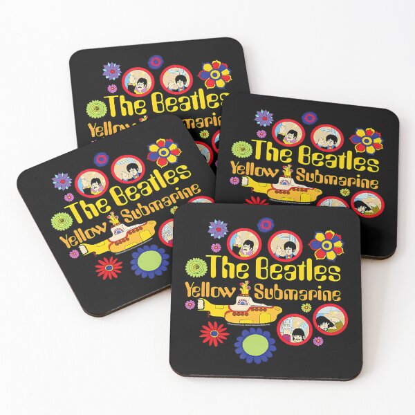 Item preview, the beatles yellow submarine circle retro pop designed and sold by eBHua.