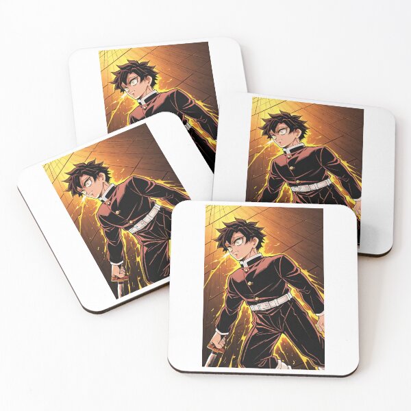 Item preview, Anime - Tanjiro Kamado, Determined Demon Slayer Protagonist designed and sold by AnimeShin.