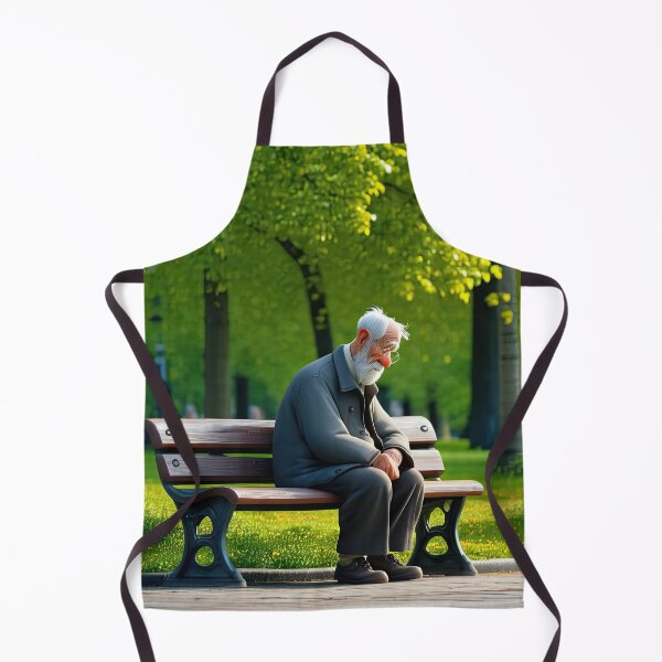 Item preview, Old Fart sat alone on a park bench designed and sold by Colin Bentham.