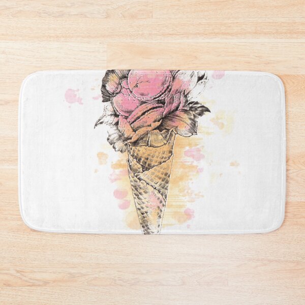 Item preview, ice cream and macaroons  designed and sold by deneudelStudio.