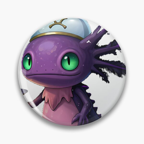 Item preview, Gothic Aquarius Alien Axolotl designed and sold by IllumeInk.