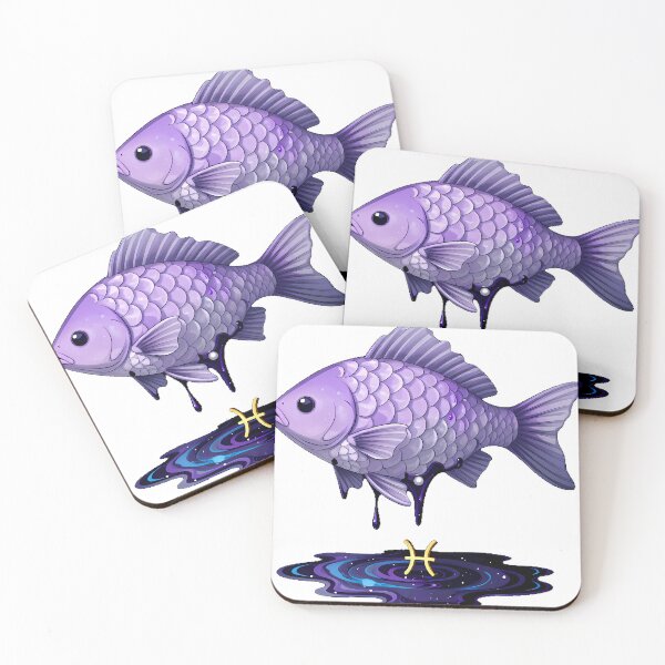 Item preview, Gothic Pisces Melting Fish designed and sold by IllumeInk.