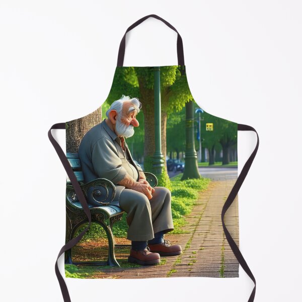Item preview, Old Fart sat alone on a park bench designed and sold by Colin Bentham.