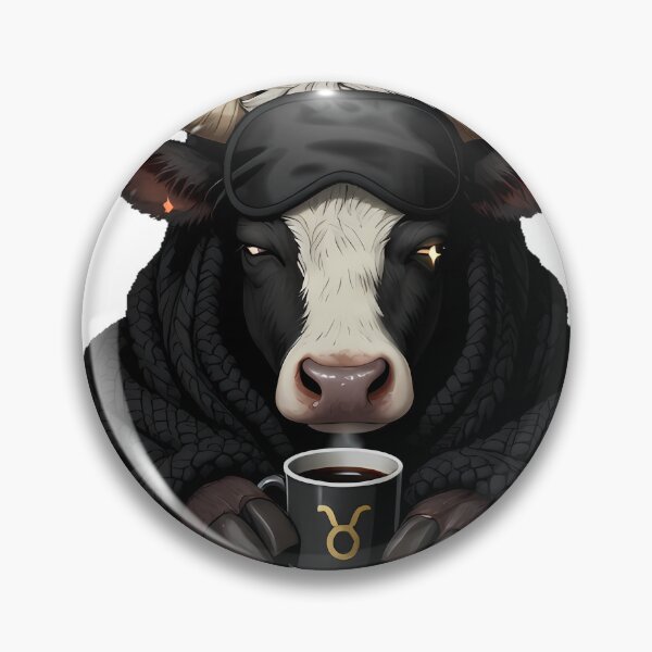 Item preview, Gothic Taurus Cozy Cow designed and sold by IllumeInk.
