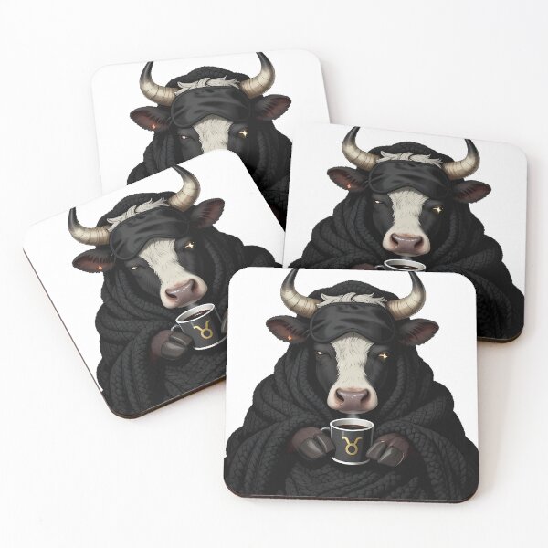 Item preview, Gothic Taurus Cozy Cow designed and sold by IllumeInk.