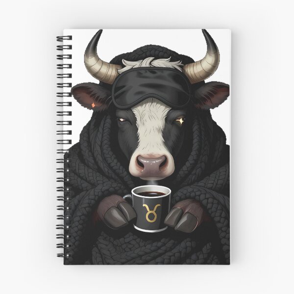 Item preview, Gothic Taurus Cozy Cow designed and sold by IllumeInk.