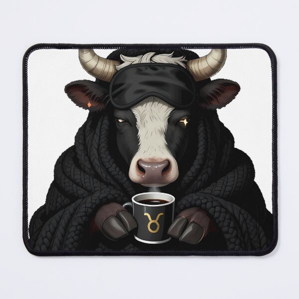 Item preview, Gothic Taurus Cozy Cow designed and sold by IllumeInk.