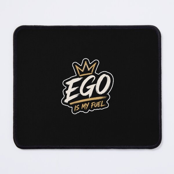 Item preview, EGO Is My Fuel | Minimalist Typography Sticker | Mode Design designed and sold by DESPOT07.