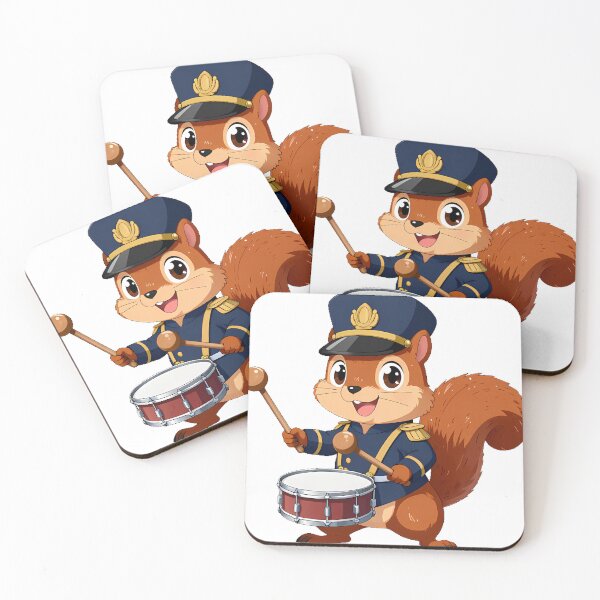 Item preview, Squirrel Marching Band designed and sold by pumsquare.