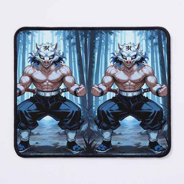 Item preview, Art - Combative Manga Character, Portrait of a Wild Warrior designed and sold by AnimeShin.