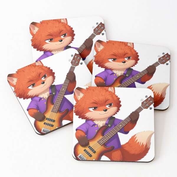 Item preview, Fox Funk Bassist designed and sold by pumsquare.