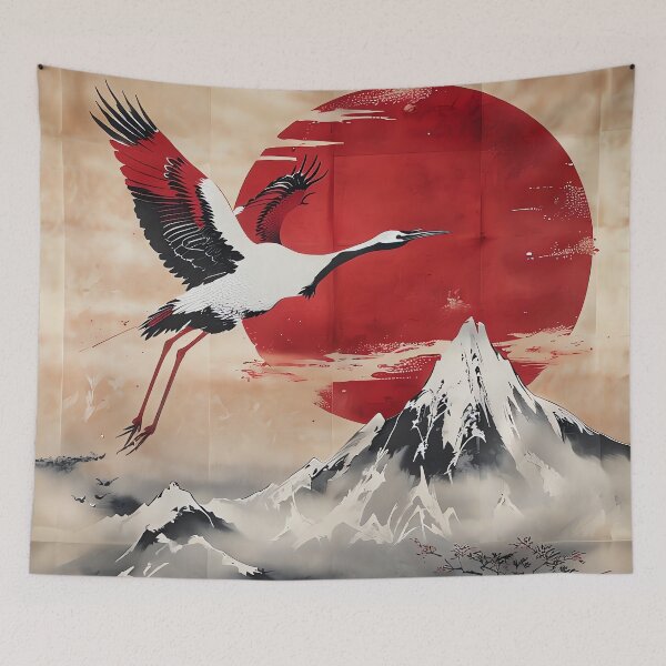 Item preview, Crane over Zenith designed and sold by ONYX Pixee.