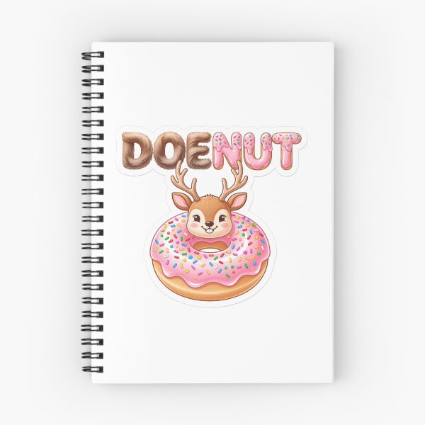 Item preview, DOEnut Sweet Deer Wordplay Sticker designed and sold by Imaginarium of Chaos falcon88 .