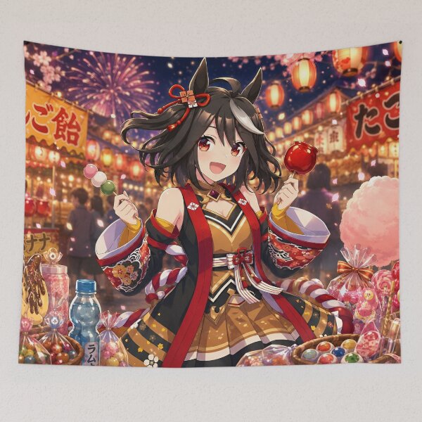 Item preview, Kitasan Black (Umamusume)  designed and sold by Kitsune Merchant.