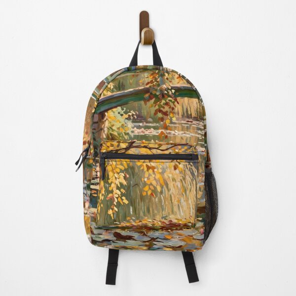 Item preview, Impressionist Autumn Giverny Bridge designed and sold by Late Theory.