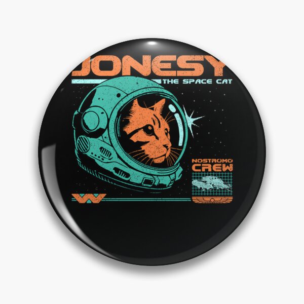Item preview, Jonesy The Space Cat designed and sold by works-by-jk.
