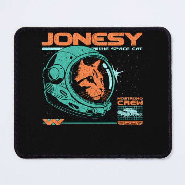 Item preview, Jonesy The Space Cat designed and sold by works-by-jk.