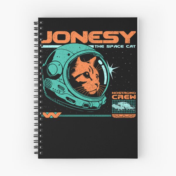 Item preview, Jonesy The Space Cat designed and sold by works-by-jk.