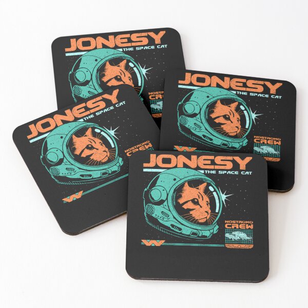 Item preview, Jonesy The Space Cat designed and sold by works-by-jk.