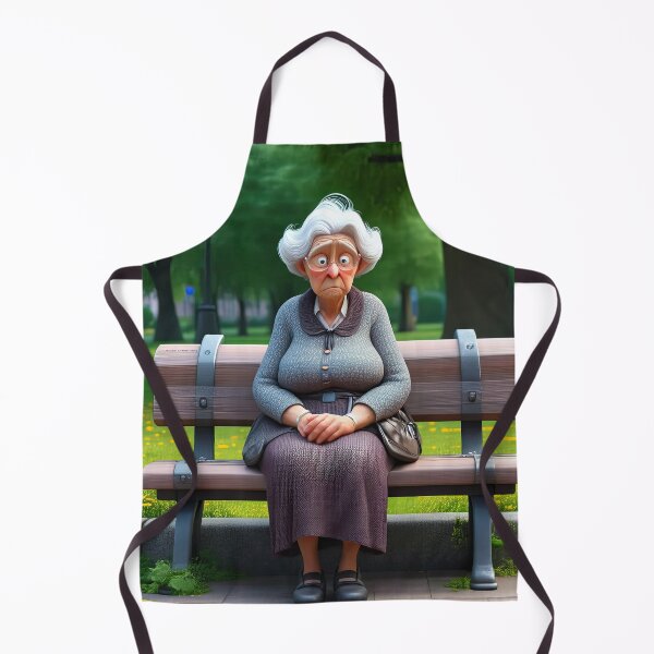 Item preview, Old Fart sat alone on a park bench designed and sold by Colin Bentham.