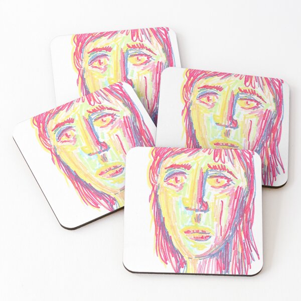 Item preview, Nostalgic Stare Abstraction Color Sketch  designed and sold by BOKEbyTC.