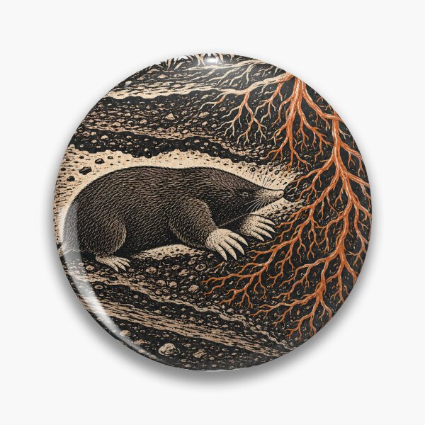 Item preview, Root-Access Mole – Linux Sysadmin Design designed and sold by yagniikd-.