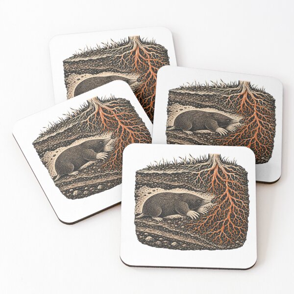 Item preview, Root-Access Mole – Linux Sysadmin Design designed and sold by yagniikd-.