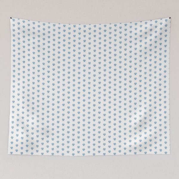Item preview, Steel Blue Biohazard Warning Sign Alternative Symbol designed and sold by pattern-archive.