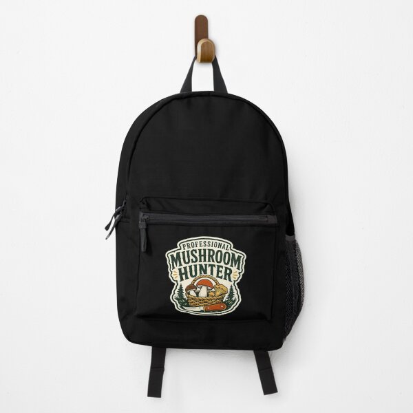 Item preview, Vintage Mushroom Foraging Graphic – Forest Hunter Design designed and sold by OddHobbyClub.