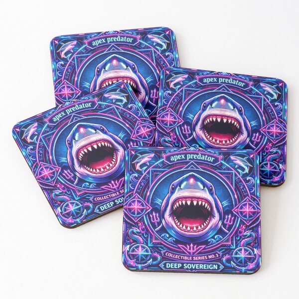 Item preview, Cyber Shark Apex Predator  designed and sold by unboxedbyJuls.