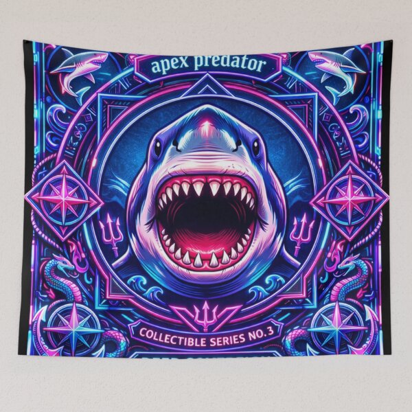 Item preview, Cyber Shark Apex Predator  designed and sold by unboxedbyJuls.