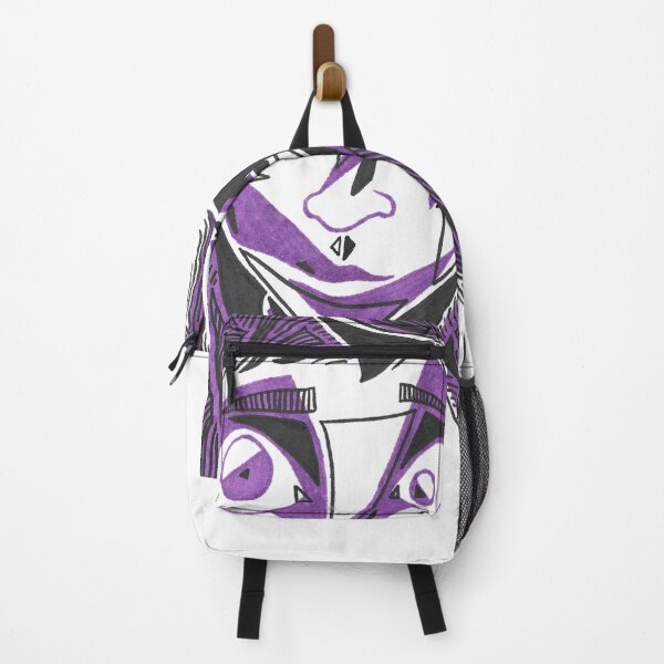 Item preview, Abstract Face Sketch Purple Black White designed and sold by BOKEbyTC.