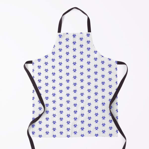 Item preview, Blue Biohazard Warning Sign Alternative Symbol designed and sold by pattern-archive.