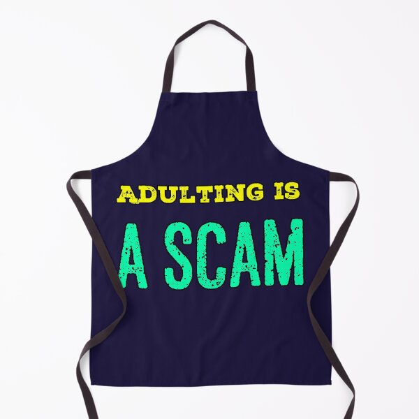 Item preview, Being an Adult Is a Scam | Sarcastic Ironic T-Shirt Phrase designed and sold by AstronautMerch.