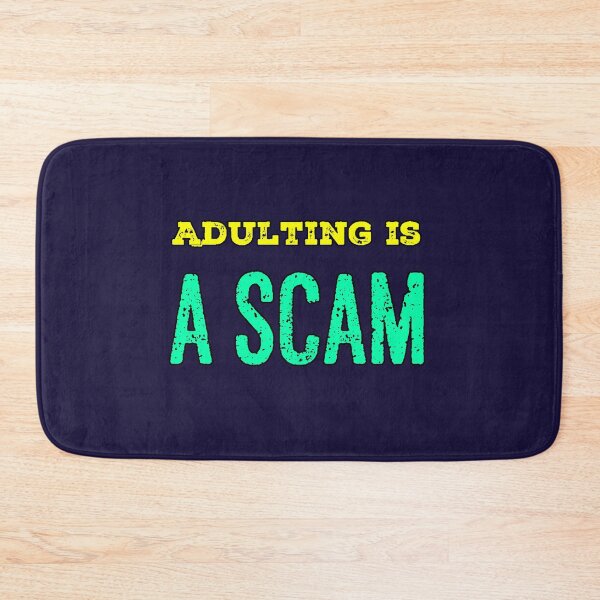 Item preview, Being an Adult Is a Scam | Sarcastic Ironic T-Shirt Phrase designed and sold by AstronautMerch.