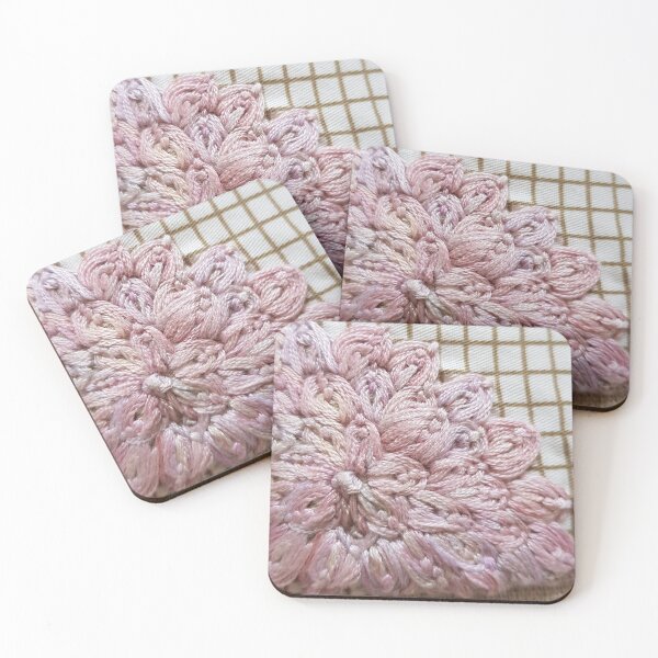 Item preview, Embroidered floral mass designed and sold by LyLauDesign.