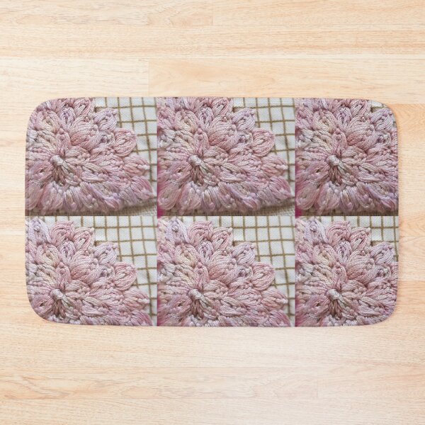 Item preview, Embroidered floral mass designed and sold by LyLauDesign.