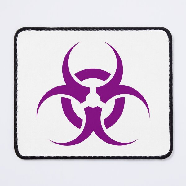 Item preview, Purple Biohazard Warning Sign Alternative Symbol designed and sold by pattern-archive.
