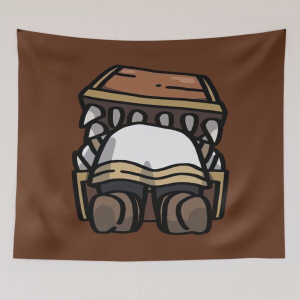 Item preview, Trapped Inside a Mimic Treasure Chest designed and sold by PRINTATSTUDIO.