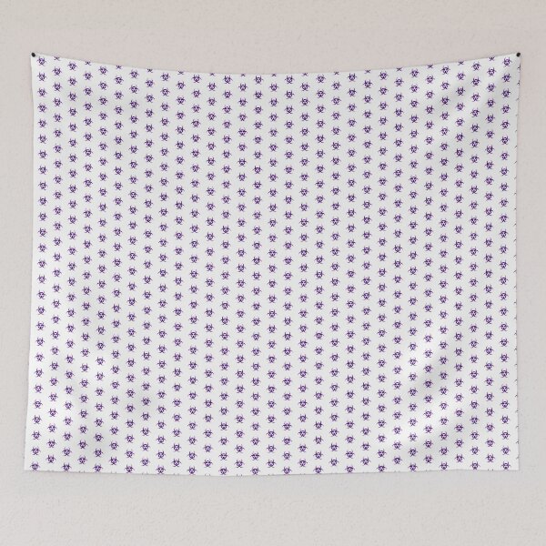 Item preview, Dark Purple biohazard sign designed and sold by pattern-archive.