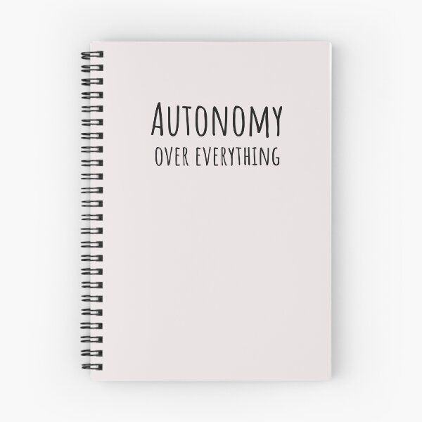 Item preview, Autonomy Over Everything PDA Neurodivergent Gift designed and sold by Notty DOT.