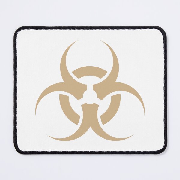 Item preview, Tan Biohazard Warning Sign Alternative Symbol designed and sold by pattern-archive.
