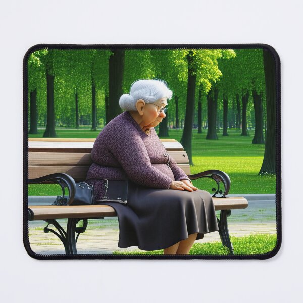 Item preview, Old Fart sat alone on a park bench designed and sold by Colin Bentham.