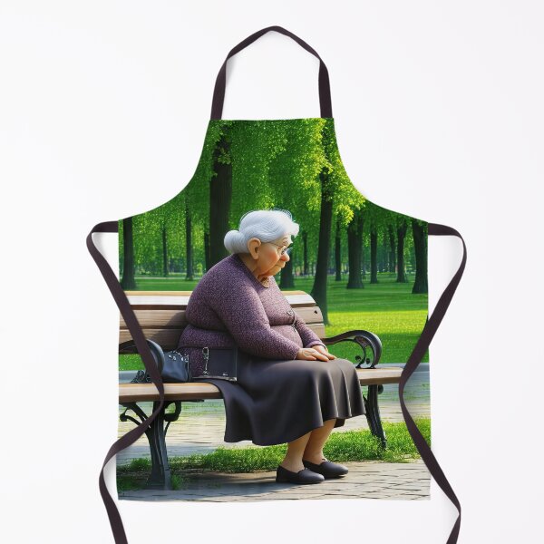 Item preview, Old Fart sat alone on a park bench designed and sold by Colin Bentham.