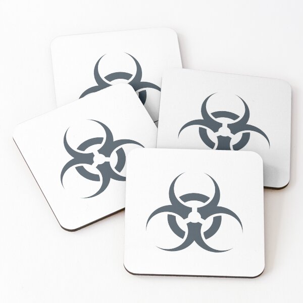 Item preview, Charcoal Biohazard Warning Sign Alternative Symbol designed and sold by pattern-archive.