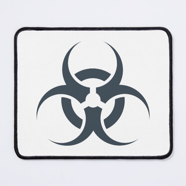 Item preview, Charcoal Biohazard Warning Sign Alternative Symbol designed and sold by pattern-archive.